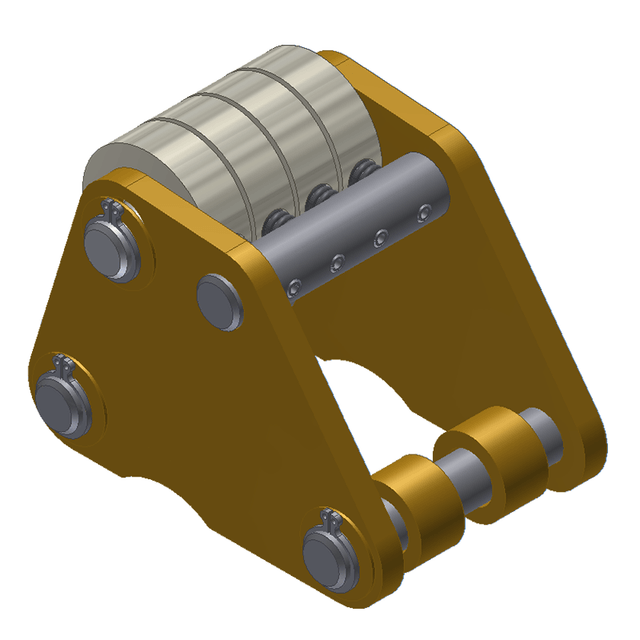 Federal Pacific Fpe Tc525 Diverter Switch Roller Contact Assembly - Primary image