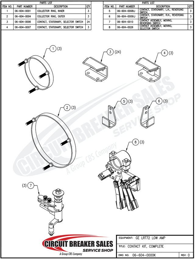 General Electric Lrt72 Low Amp Series Kit Lrt72 Low Recovery - Primary image