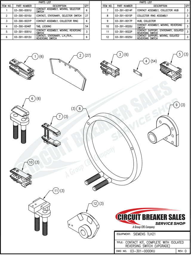 Siemens Tlh21 Isolated Upgrade Collector Ring Assembly Plated - Primary image