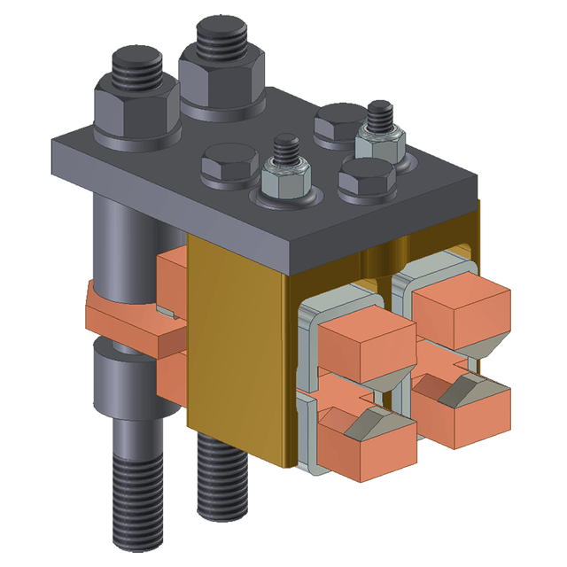Westinghouse Uvt 1500 2000 Amp Series Moving Contact Assembly - Additional image
